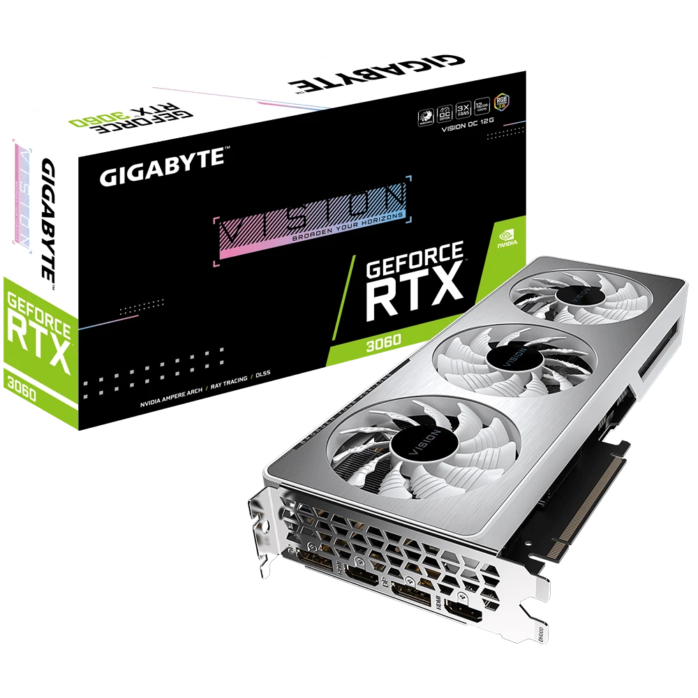 Gigabyte GeForce RTX 3060 VISION OC 12G  (Rev. 2.0)